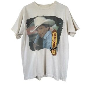 VINTAGE 1994 Richards Southern MCMX-CIV George Strait T-Shirt XL Single Stitch